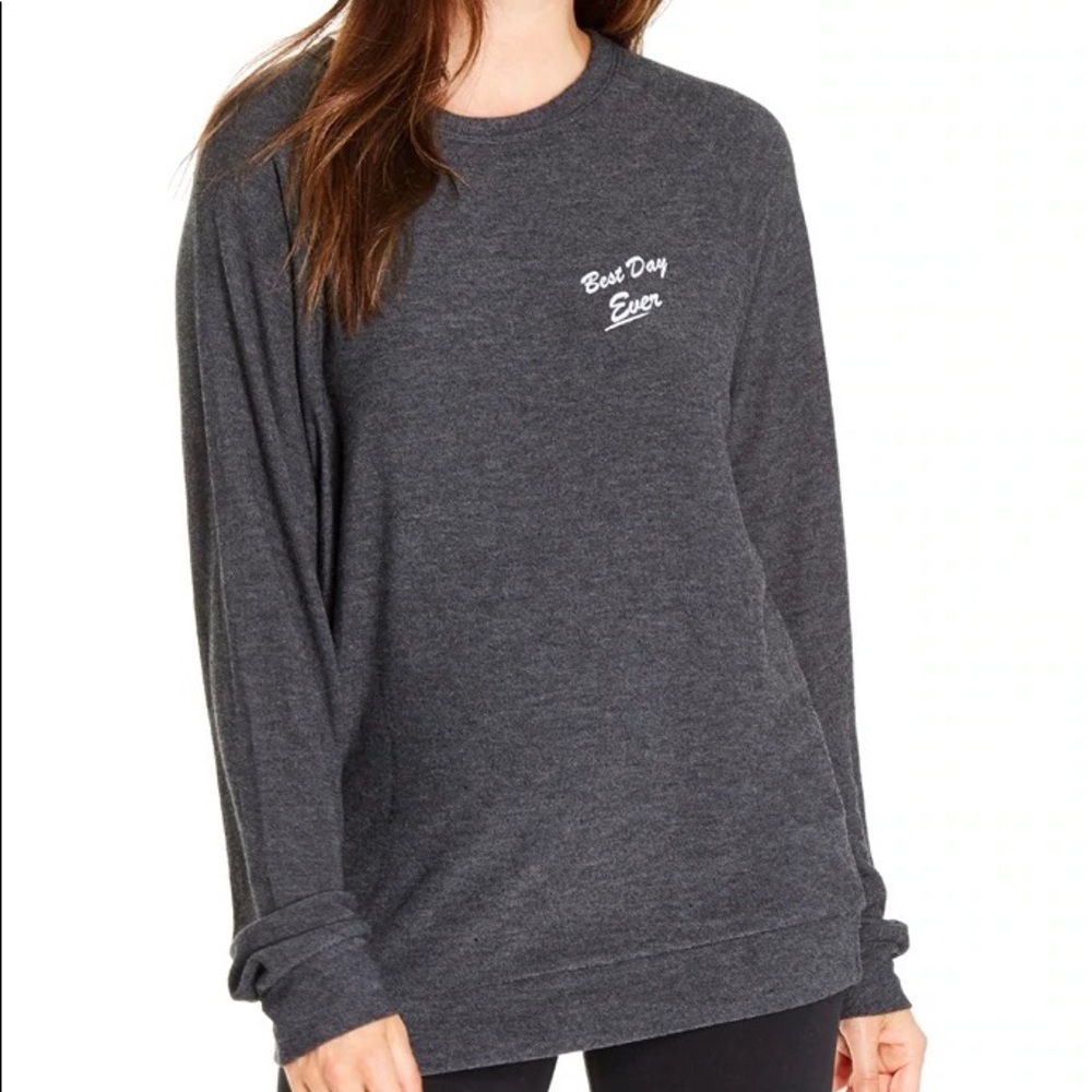Best Day Ever Oversized Sweater - Good hYOUman Size XS • Like New